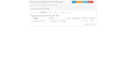 Broken Link Manager /Auto Redirect Manager