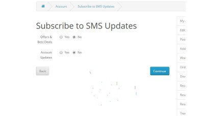 OpenCart SMS 