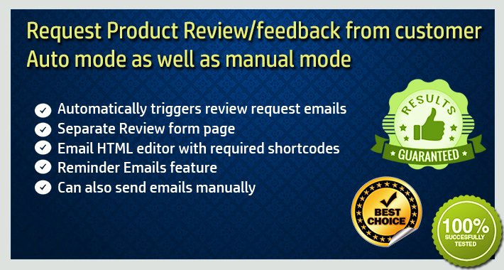 Image for FeedbackFlow: Post-Purchase Review Invitation for OpenCart 