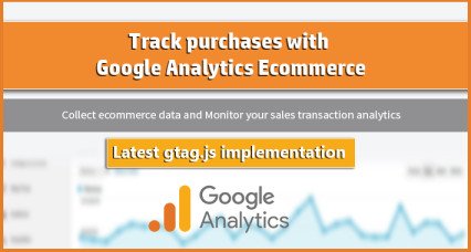 Verkaufstransaktion mit Google Analytics E-Commerce