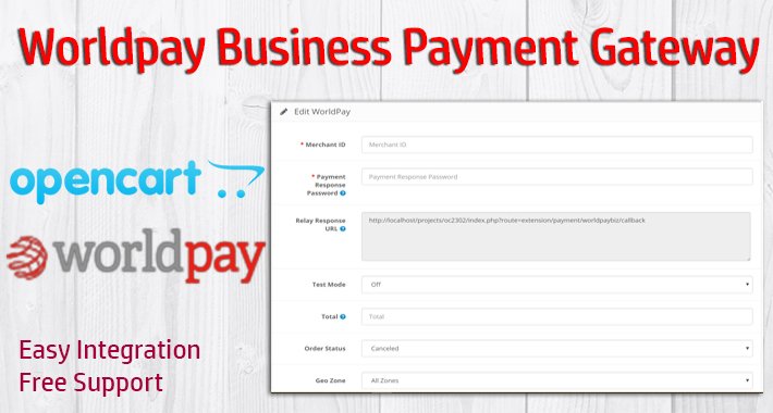 Imagine pentru Worldpay Business Payment Gateway