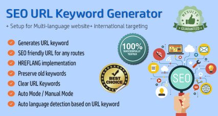 SEO URL-trefwoordgenerator / SEO-vriendelijke URL