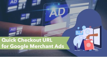 URL de checkout rápido para anúncios do Google Merchant