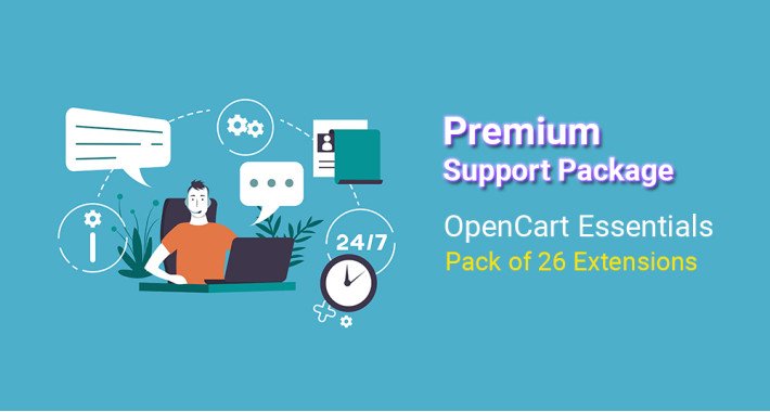 Ondersteuningspakket voor OpenCart Essentials Pack [2000 - 2200]