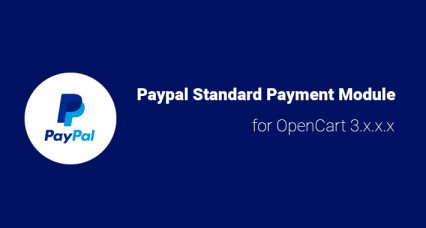 Стандарт PayPal для OpenCart 3.xxx