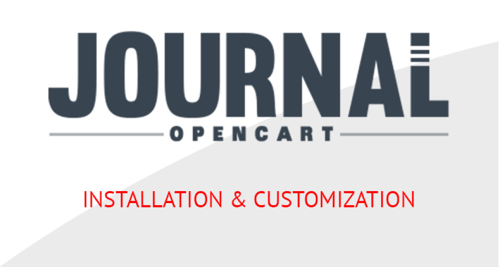 Image showing extension Journal3 OpenCart Template - Installation Setup for opencart